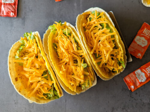 most popular menu items at Taco Bell